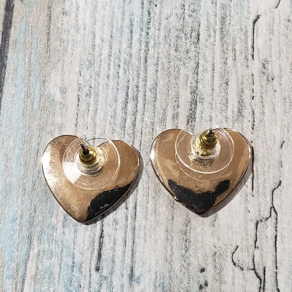 Gold Hearts Necklace Set. - Picture 8 of 9